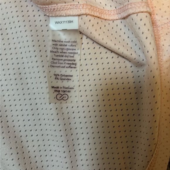 CALIA by Carrie Underwood Light Pink Strappy Tank Top - Picture 3 of 5